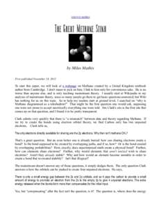 return to updates  The Great Methane Stink by Miles Mathis First published November 18, 2013
