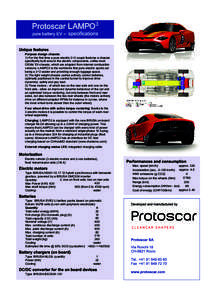 3  Purpose design chassis: 1) For the first time a pure electric 2+2 coupé features a chassis specifically built around the electric components, unlike most OEMs’ EV-chassis, which are adapted from internal combustion