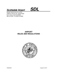 Airport Rules and Regulations