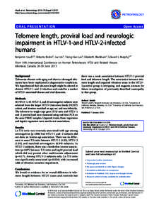 Usadi et al. Retrovirology 2014, 11(Suppl 1):O15 http://www.retrovirology.com/content/11/S1/O15 ORAL PRESENTATION  Open Access