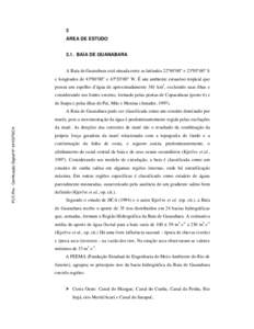 3 ÁREA DE ESTUDO 3.1. BAÍA DE GUANABARA