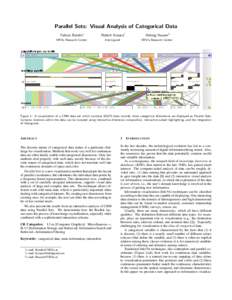 Parallel Sets: Visual Analysis of Categorical Data Fabian Bendix∗ Robert Kosara†  Helwig Hauser‡