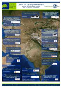 Centre for Development Studies Institute of Geographical Sciences Prof. Dr. Hermann Kreutzmann The Impact of International Migration on Livelihoods in Southern Kyrgyzstan