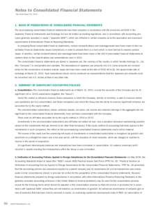 Generally Accepted Accounting Principles / International Financial Reporting Standards / Accumulated other comprehensive income / Balance sheet / Asset retirement obligation / Consolidation / Asset / Net asset value / Deferred tax / Accountancy / Finance / Business