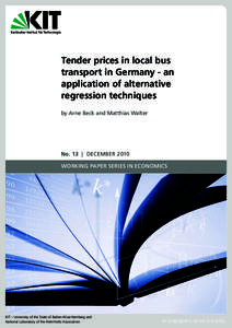 Potential gains from mergers in local public transport –