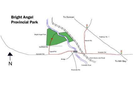 Bright Angel Provincial Park To Duncan  Bright Angel Park