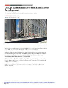 http://philly.curbed.comdesign-within-reach-to-join-east-market-development Page 1 of 2 http://philly.curbed.comdesign-within-reach-to-join-east-market-development Page 2 of 2