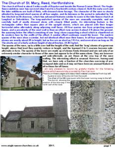 Churches preserved by the Churches Conservation Trust / English Gothic architecture