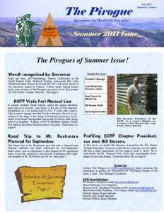 The Pirogue, Summer 2011, Volume 3, Issue 1, July 2011.pub