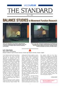 No[removed]BALANCE STUDIES in Movement Function Research Figure 3: The “Bumpy Road” scene represents a simple feed-forward environment. A pre-determined function drives the platform and the video