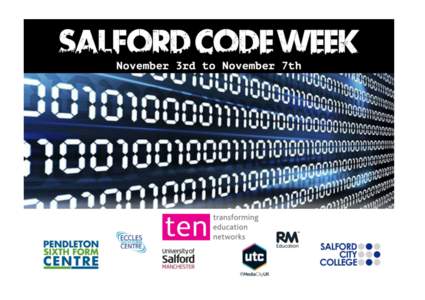 Salford City College / City of Salford / Salford /  Greater Manchester / Visual programming language / Raspberry Pi / Software / Computing / Greenfoot