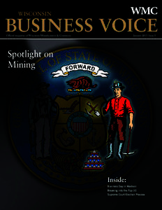 WISCONSIN  Official magazine of Wisconsin Manufacturers & Commerce January 2013: Issue 5