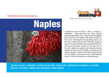 Posillipo / Neapolitan cuisine / Campania / Chiaia / Neapolitan / Mergellina / Via Toledo / Capri / Vomero / Naples / Geography of Italy / Italy