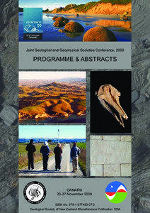 Joint Geological and Geophysical Societies Conference, 2009  PROGRAMME & ABSTRACTS