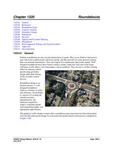 Chapter[removed]Roundabouts - Design Manual M 22-01