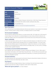 Microsoft Word - Green Light Trust case study.doc