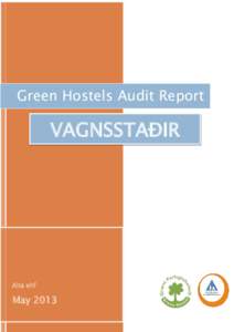 Green Hostels Audit Report  VAGNSSTAÐIR Alta ehf