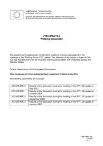 CE mark / European Economic Area / Europe / Internal Market / Safety / Low Voltage Directive / Toy safety / European Union directives / European Union / European Union law