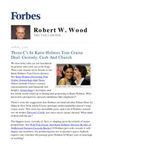 Robert W. Wood - The Tax Lawyer - Forbes