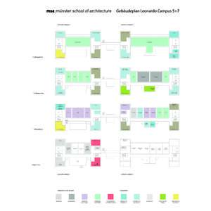 Gebäudeplan Leonardo Campus 5 + 7  Leonardo Campus 7 Leonardo Campus 5