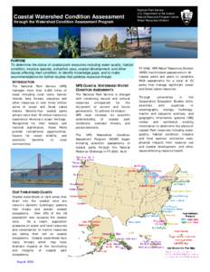 Microsoft Word - Coastal Watershed Condition Assessment Fact Sheet 2006.doc