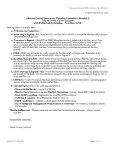 Addison County /  Vermont / Meetings / Minutes / Parliamentary procedure