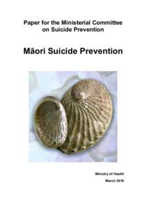 Microsoft Word - maori-suicide-prevention-paper-may2010.doc