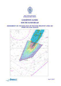 Geography / Navigation / Dover / English Channel / Geography of Kent / Goodwin Sands / Hydrographic office / Hydrographic survey / GS1 / Physical geography / Hydrography / Cartography