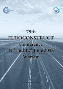 79th EUROCONSTRUCT Conference-Leaflet