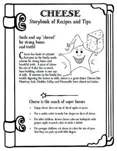 WIC Cheese Brochure English B&W.indd