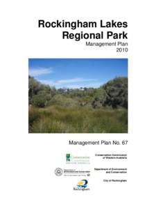 Microsoft Word - Rockingham Lakes Regional Park Management Plan + cover
