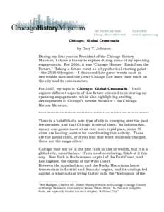 Chicago History Museum Template