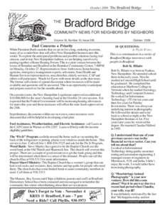 October 2008 The Bradford Bridge  THE 1