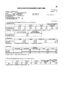 平成28年3月期 第1四半期決算短信〔日本基準〕（連結） 平成27年8月4日 上場会社名 長瀬産業株式会社 コード番号 8012 URL http://www.nagase.co.jp 代表者