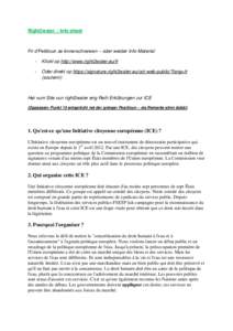 Right2water / Info-sheet  Fir d’Petitioun ze ënnerschreiwen – oder weider Info-Material -  Klickt op http://www.right2water.eu/fr