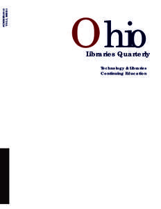 Ohio Libraries Quarterly Vol. 1 Issue 1