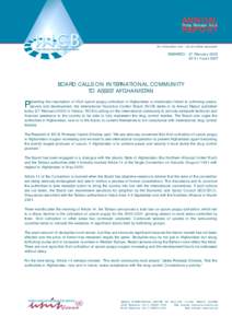 ANNUAL Press Release No.4 REPORT International Narcotics Control Board  For information only - not an official document.