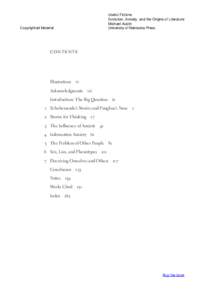 Mental processes / Fiction / Novel / Hans Vaihinger / She: A History of Adventure / Dream / Consciousness / Anxiety / Mind / Cognitive science / Literature