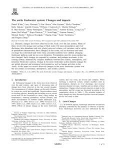 Click Here JOURNAL OF GEOPHYSICAL RESEARCH, VOL. 112, G04S54, doi:2006JG000353, 2007  for