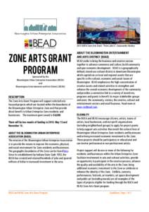 BUEA Arts Grants guidelines 2015.doc