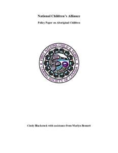 Microsoft Word - Aboriginal Children - Blackstock  Bennett.doc