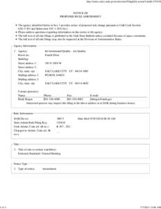 Rulemaking / United States administrative law / Administrative law / Decision theory