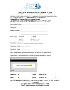 LAA CREDIT CARD AUTHORIZATION 2013