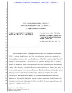 Case4:09-cv[removed]CW Document415 Filed01[removed]Page1 of[removed]