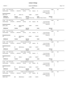 Judson CollegePage 1 of 32  Course List with Books