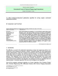 International Journal of Industrial Engineering Computations[removed]–560  Contents lists available at GrowingScience