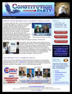 Politics / Constitution Party / Paleoconservatism / Right-wing populism / Ballot access / Libertarian Party of New York / American Independent Party / Libertarian Party of Louisiana / Virgil Goode / Political parties in the United States / Elections / Politics of the United States