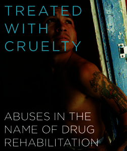 T R E AT E D WITH C R U E LT Y ABUSES IN THE NAME OF DRUG