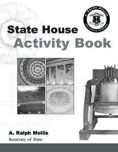 State House  Activity Book A. Ralph Mollis Secretary of State