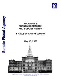 Michigan's Economic Outlook and Budget Review - May 2006